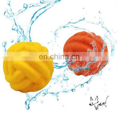 2021 most popular wholesale TPR foaming non-toxic dog interactive chewing ball