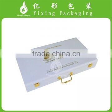 High grade PU leather box with EVA foam inner