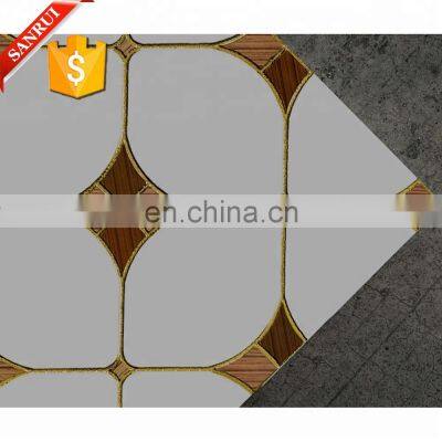 Interior Flooring Customized Gold Porcelain Floor Tile photo-5