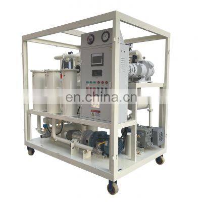 100LPM Weather Proof Enclosed Double Stage Vacuum Aging Insulation Oil Filtration Machine ZYD-W-100