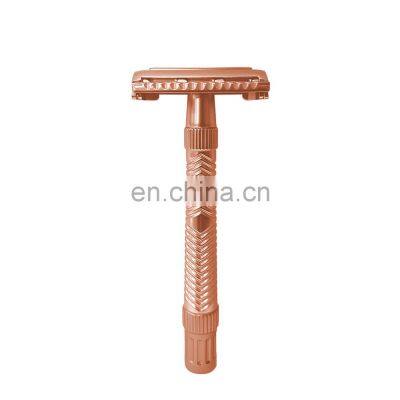 Vintage Adjustable Butterfly Open Double Edge Butterfly Opening Shave Razor Safety Razor photo-5