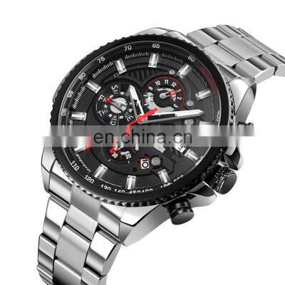 Relojes Skmei M023 Men Mechanical Watch Automatic Watch Stainless Steel Gold Watch photo-3