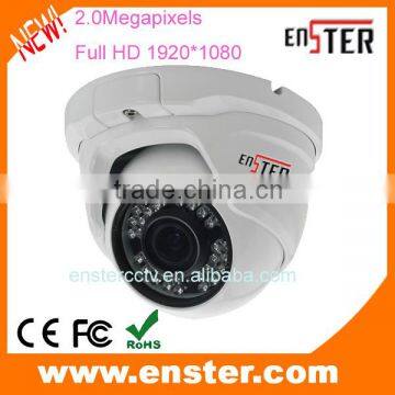 High quality HD TVI camera 1080p Dome style ir camera for outdoor security systems with OSD and IR-CUT