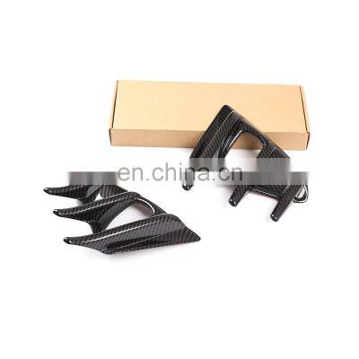 Auto Parts 16-20 for Toyota 86 Front Fog Lamp Decorative Frame ABS Carbon Fiber Pattern 2-Piece Set photo-3