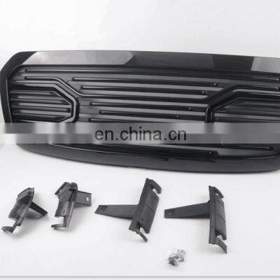 Gloss Black Front Grille for Dodge Ram 1500 13-18 4x4 Accessories Maiker Manufacturer ABS Car Grills photo-3