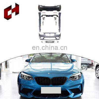 CH Hot Sale High Fitment Car Front Grill Trunk Wing Led Turn Signal Conversion Bodykit For BMW 2 series F22 to M2 CS