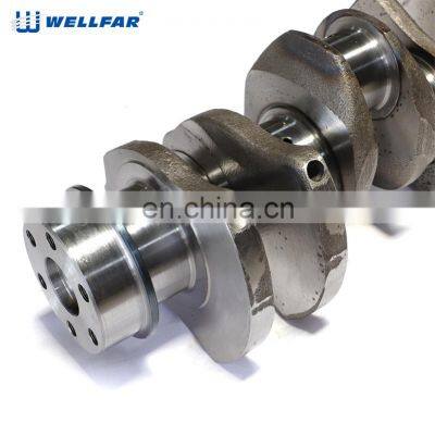 China Factory Custom Metal Alloy Crankshaft 6136-31-1110 For Kamasu 6D105 photo-2