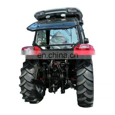 Popular economic Farming use 120hp agriculture tractor 4x4 with back excavator