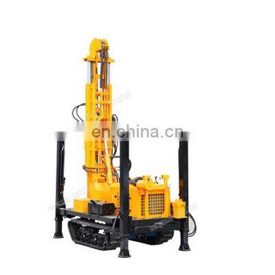 200m drilling rig Hengwang household drilling well crawler pneumatic drilling rig