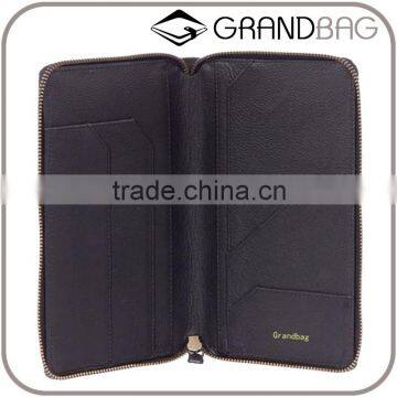 guangzhou supplier wholesale cowhide leather passport cover passport case passport holder with card slots