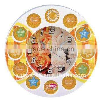Plastic Quartz Wall Clock