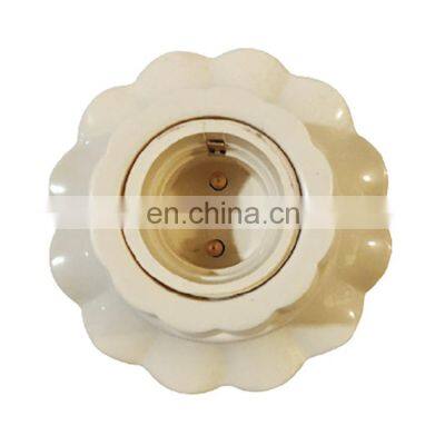 Yaki fashion lamp holders B22 White led holder lamp bases