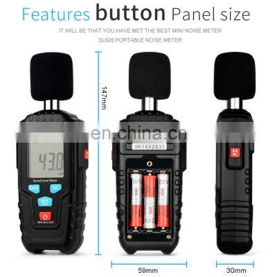 MESTEK SL620 Best Price 35-130DB Noise Testing Meter Voice Monitor Handheld Sound Instrument Audio Test Measuring Tool photo-2