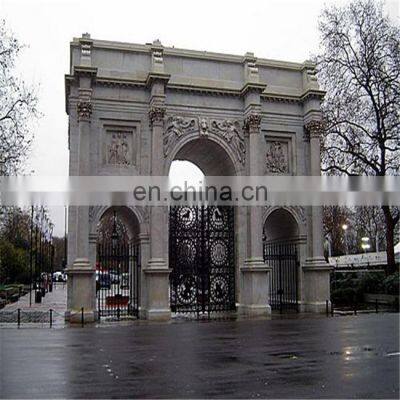 Exterior Arched Marble Stone Door Surround