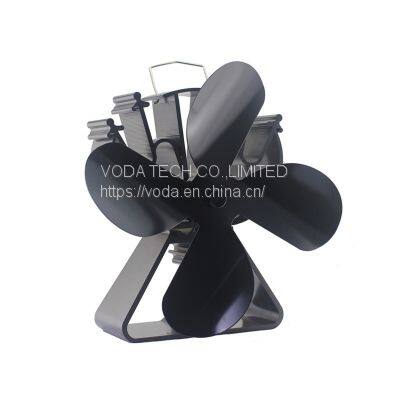 Thermoelectric Ecofan Fire Gas Wood Burning Fireplace Heat Powered Stove Fan