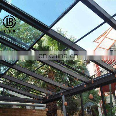 New Modern Rain Proof Polycarbonate Skylight Roofing Roof Skylight Tempered Glass Bi Folding Sliding Swning Window Skylight photo-5