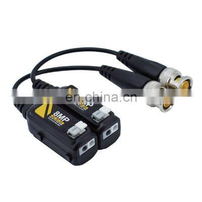 HD 8MP BNC Video Balun for CVI/ TVI/ AHD/ CVBS