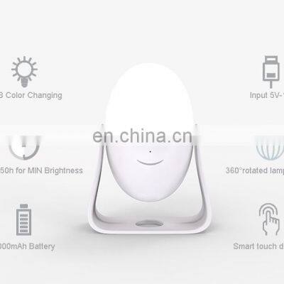 2021 Shake Light Up Maracas Acrylic Led Kids Baby 3d Sensor Night Lights Base Lighting photo-3