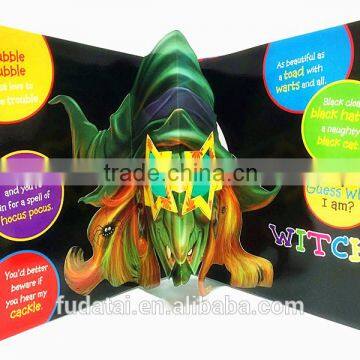 FDT customizes professional kids 3D pop-up book printing