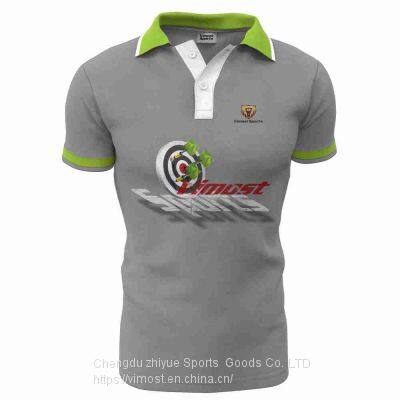 Custom Sublimation Fashion Dart Polo Shirts photo-2