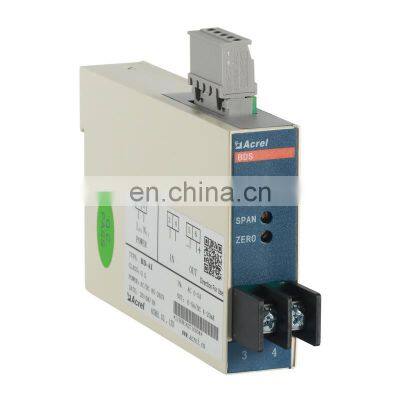 single phase AC current sensor input AC 0-5A output 4-20mA transmitter electrical transducer