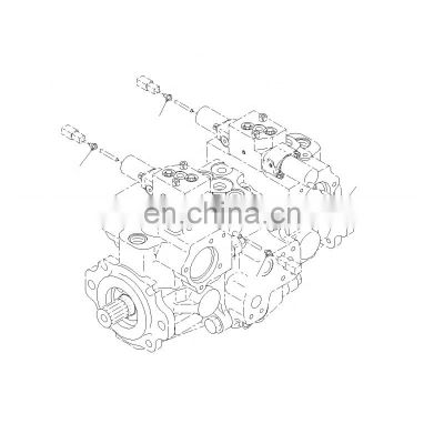 720-2M-00071 D39EX-22 Bulldozer Oil HST Pump D39PX-22 Hydraulic Pump For Komatsu