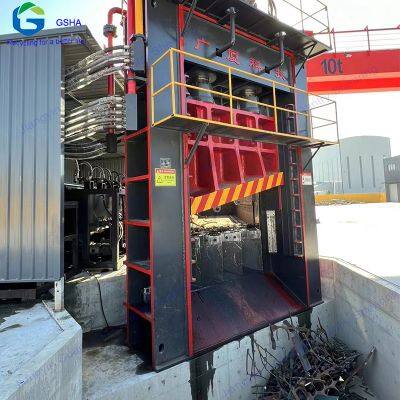 Multi-blade Gantry Shearing Machine for Scrap Iron Plate Cutting & Recycling photo-3