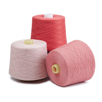 Carded Yarn 100% Cotton Ne 20/1 for Knitting Handmade Children Toys