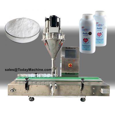Semi Automatic Weighing Spice Coffee Flour Salt Seasoning Auger Filler Filling Machine