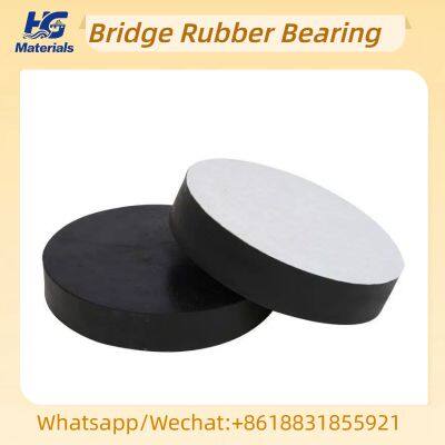 Building and Bridge Rubber Seismic Isolation Bearing Support HDR/LRB/LNR Rubber Bridge Bearing