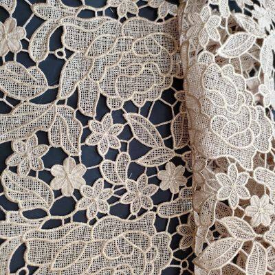 XS1661 Fashion Floral Chemical Lace For Haute Couture Or Ready To Wear photo-3