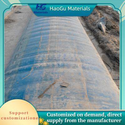 Износостойкая резиновая плотина из ЭПДМ-каучука. Резиновая плотина, устойчивая к морской воде. Резиновая плотина для защиты от приливов на побережье