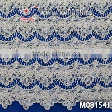 100% cotton crochet lace fabric wholesale