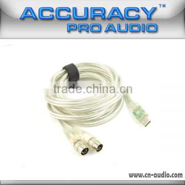 1.5 Meters Guitar Midi Cable For Studio Recording UMD002