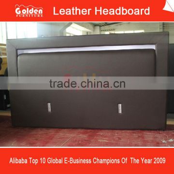 2853# alibaba italian leather headboard for round bed