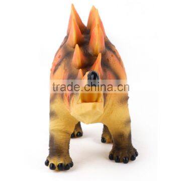 Amazing Wild Animal Dinosaur Toys Vinyl 22'' Stegosaurus Toy For Children X038 photo-5