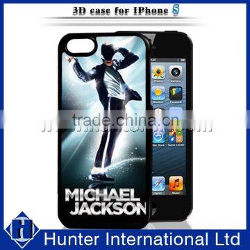 3D Dynamic MJ Case Hard Cover For IPhone 5