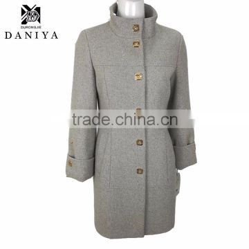 Winter Coats for Women Korean Casual Long Wool Coat Wool Blends Female Overcoat Latest Coats Design For Women