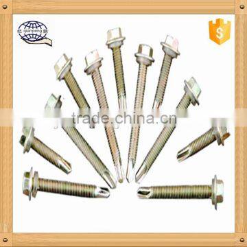 custom hex head self tapping screws with washer,hex head self tapping screw,hex flange head self tapping screws