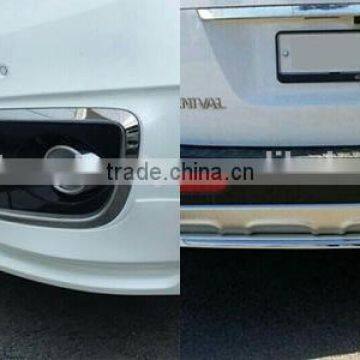 Body Kits (Front lip+Rear Lip) for KIA Sedona2015