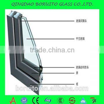 insulated laminated glass /double glazed glass/hollow glass