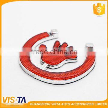 Fashion Safety Warning Sign Design High Quality Sticker Car Decoration Refelctor