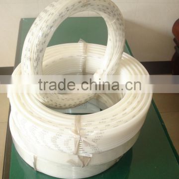 White nylon tubing, polyamide tubing for trailer truck.