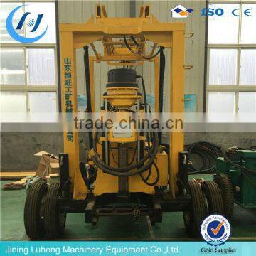 XYX-3 hydraulic rotate water well core drilling rig skype : luhengMISS