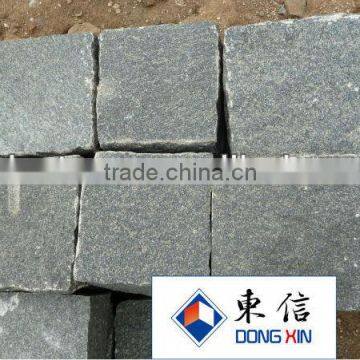 Black Granite Cube Stone