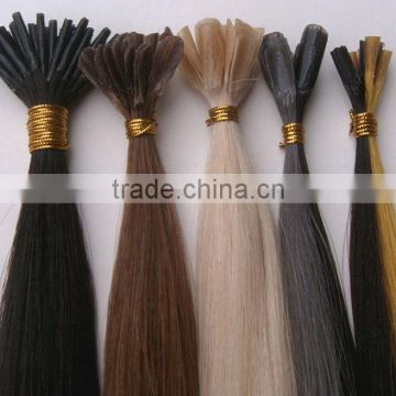 new tide hot sale high quality sexy golden u tip hair extensions