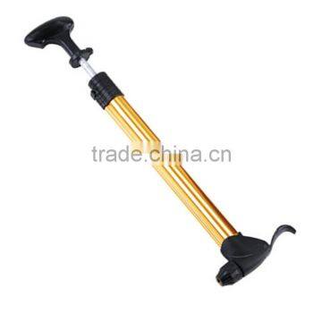 mini good quality aluminum alloy bike pump for inflating bicycles with hose and changed head SG-812