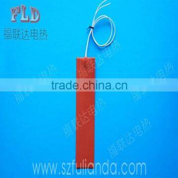 Customized Silicone heating pad with hook and loop for Gas bottle