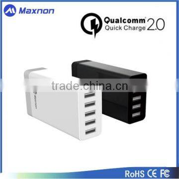 q.c.2.0 usb multi charger 5V 8A usb destop dock charger for cellphone