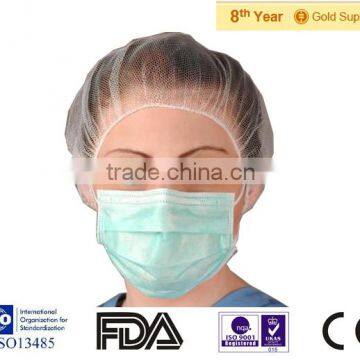 Disposable face mask 3-ply non woven Face Mask in FDA,CE,ISO13485 Standard